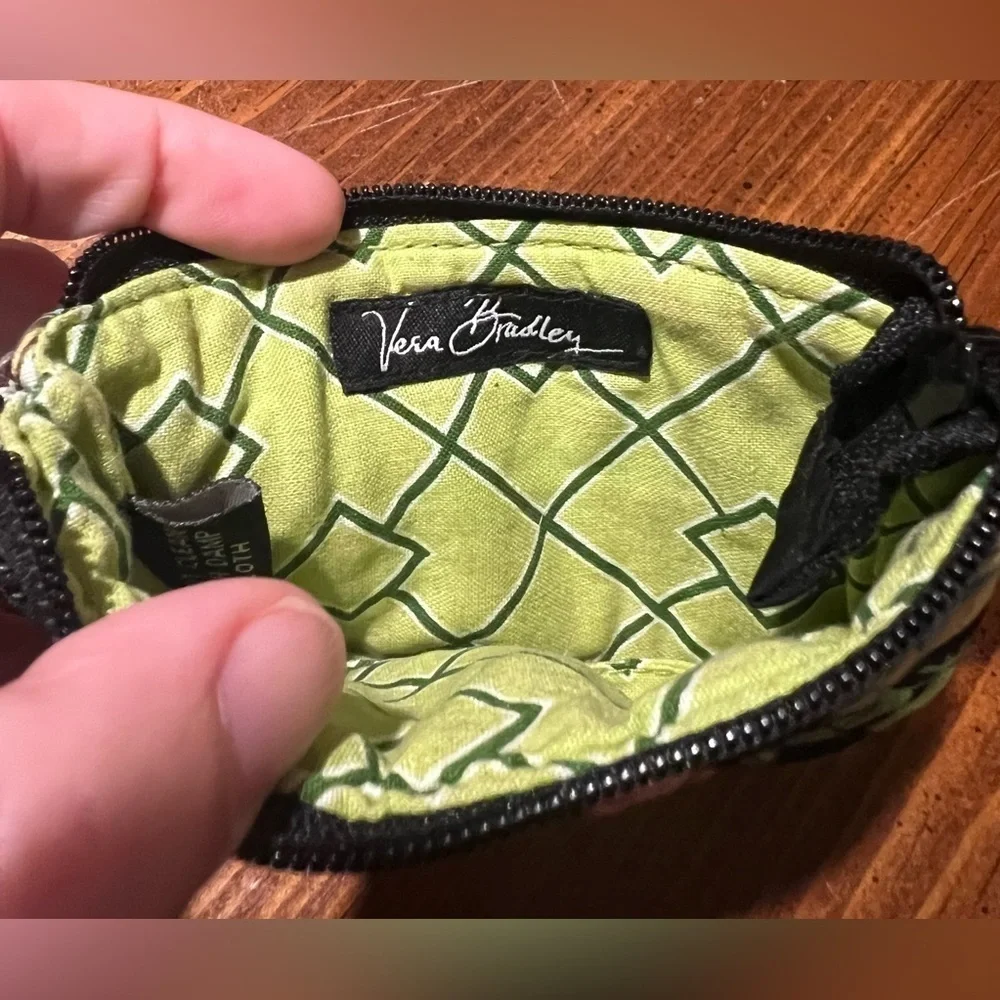 Vera Bradley Quilted Patchwork Mini Wallet Coin Purse / Card Holder EUC! - Picture 6 of 8